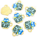 Printed Cat Mug Enamel Charm Collection for Jewelry Making view 6