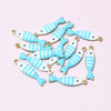Pale Aqua Fish