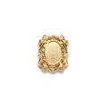 Small Baroque Oval Cabochon Settings in Six Finishes view 9