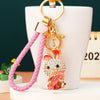 Pink-Braided Pink-Ruyi-Rabbit
