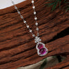 Magenta Flower Bail