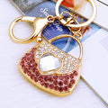 Jeweled Handbag Keychains in Twenty Top Handle, Heart and Jelly Styles view 12