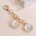 Enamel Fruit And Flower Charm Gold Lobster Clip Pendant view 7