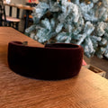 Plush Velvet Wide Padded Headband Yellow Coffee Blue 3 Colors view 7
