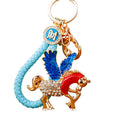 Crystal Winged Dragon Horse Keychains in Three Colors plus Assorted view 5