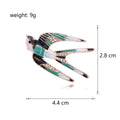 Swallow Crystal Enamel Metal Brooch Pin for Jackets and Lapels view 2