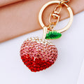 Gradient Peach Keychains with Six Fortune and Braided Loop Options view 4
