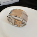 Double Loop Wave Cuff In Gold Or Silver Tone With Gallery Mix view 6
