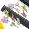 Gold-Tone Sunflower Metal Charms with 6 Listed Options view 3