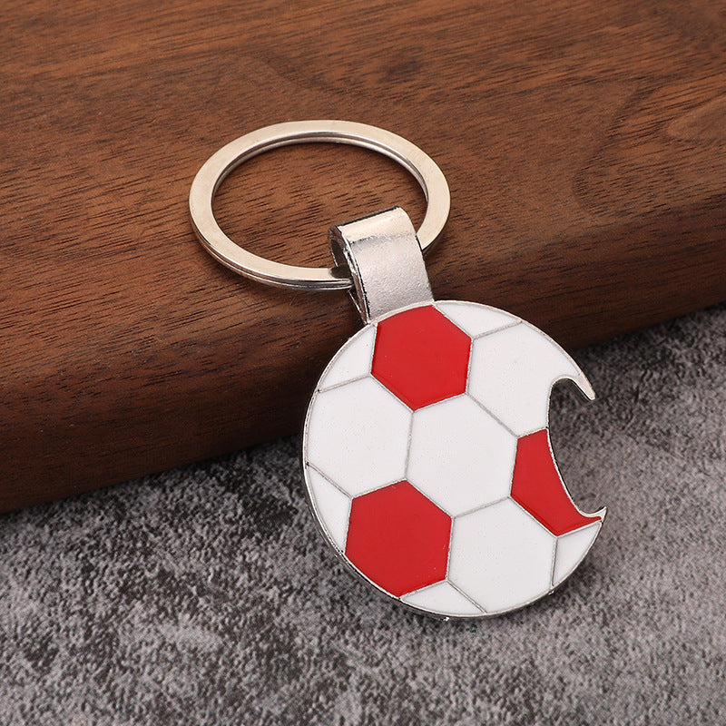 Soccer Shoe Metal Keychain Football Sport Bag Charm Car Key Gift Accessory
