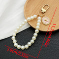 Pearl-Look Loop Butterfly and Rose Wristlet Keychains view 8