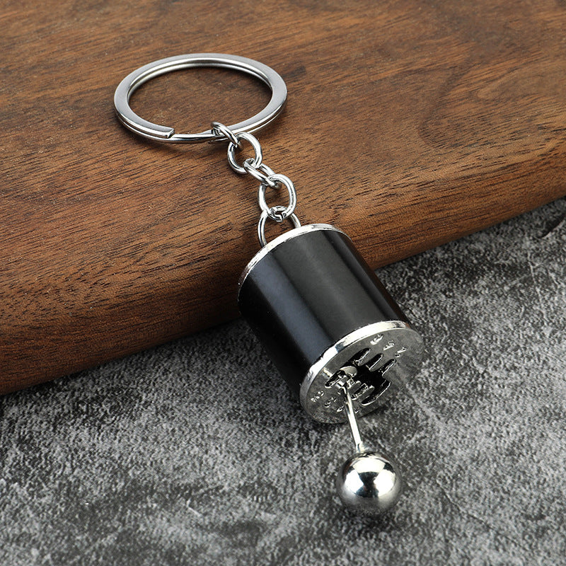 Creative Zinc Alloy Car Parts Keychain Assorted Automotive Theme Designs