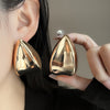 Gold Teardrop Studs