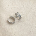 Silver Tone Ear Cuffs In Three Sculpted Textured Styles view 8