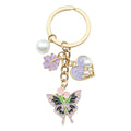 Butterfly Charm Keychains in 31 Pictured Variations for Bags and Keys view 10