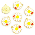 Enamel-Look Gold Silver Ladybug Alloy Charms in 12 Styles view 10