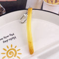 Realistic Silicone Potato Chip and French Fry Clip Keychains view 8