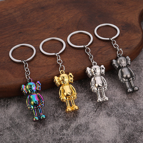 Creative Sesame Street Metal Bell Keychain Gift Accessory