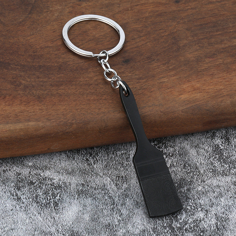 Creative Mini Shovel Zinc Alloy Keychain Gift Pendant