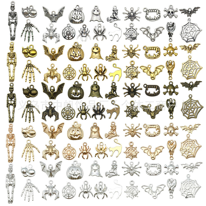 Gold-Tone Pumpkin Metal Charms with 6 Listed Options