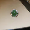 Green Oval Halo