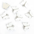 Polished Gold Silver Butterfly Acrylic And Alloy Charms in 20 Styles view 7