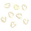 Gold White
