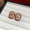 Red Crystal Square