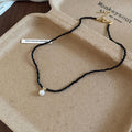 Flower Pendant Beaded Chain Necklaces Fashion Jewelry Accessory view 6