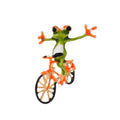 Yellow Gold Tone Frog Metal Brooch Pin for Jackets and Lapels view 1