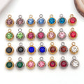 Metallic Birthstone Metal Charms with 91 Listed Options view 1