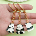 Panda Charm Keychains Featuring Panda Across 42 Pictured Variations view 2