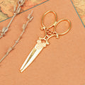 60x25mm Large Vintage Scissors Zinc Alloy Charm Pendant