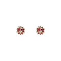 Assorted Gold Tone Crystal Mini Stud Earrings 10 Styles view 5