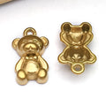 Gold-Tone Bear and Elephant Metal Charms with 10 Listed Options view 7