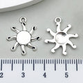 Antique Silver Star and Sun Metal Charms with 21 Listed Options view 9