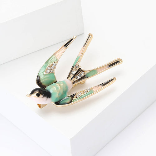 Angled product view showing the brooch surface details