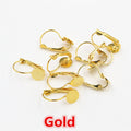 Leverback Earring Findings With Flat Pad in Five Finishes view 8