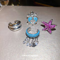 Ocean Motif Single Ear Cuffs in Four Designs Jewelry Pair view 2