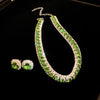 Silver Emerald Set