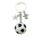 Soccer, Basketball and Volleyball Charm Keychains in 31 Pictured Variations view 5