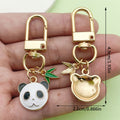 Panda Charm Keychains Featuring Panda Across 54 Pictured Variations view 6