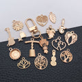Gold-Tone Musical Instrument Metal Charms with 15 Listed Options view 3