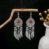 Red Silver Fan
