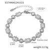 Steel Square Bracelet