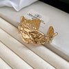 Gold Narrow Crumple