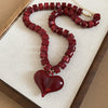 Burgundy Heart