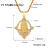 Ornate Zircon Frame