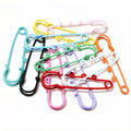 Colorful Safety Pins With Hanging Loops in Twelve Options view 2