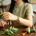 Braided Cord Tassel Charm Bracelets in Eleven Styles view 4